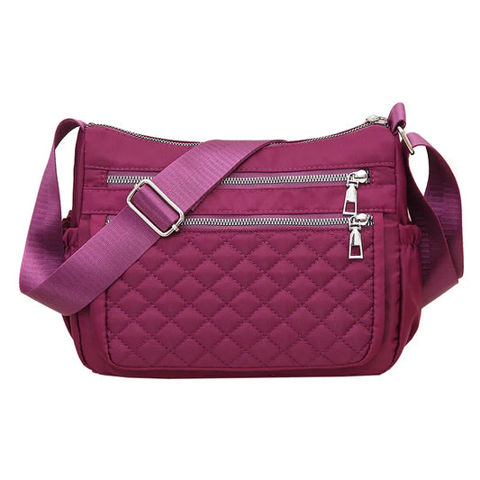Bolso de hombro de nailon para mujer
