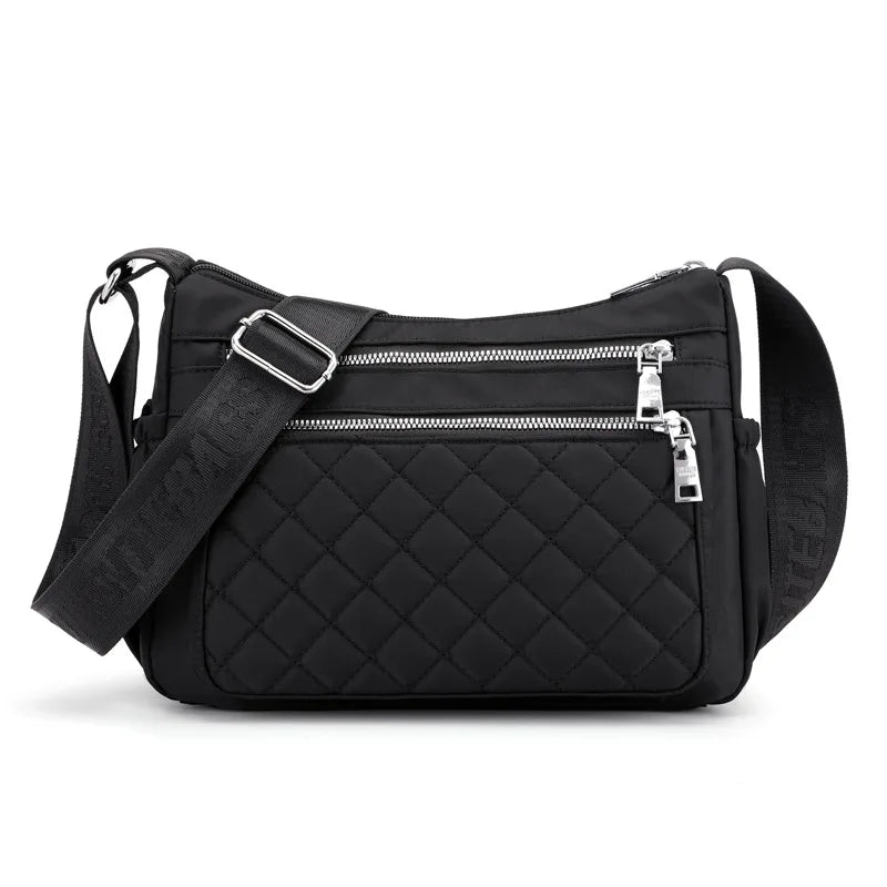 Bolso de hombro de nailon para mujer
