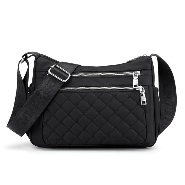 Bolso de hombro de nailon para mujer