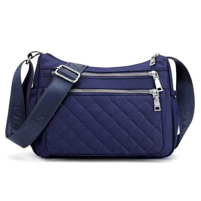 Bolso de hombro de nailon para mujer