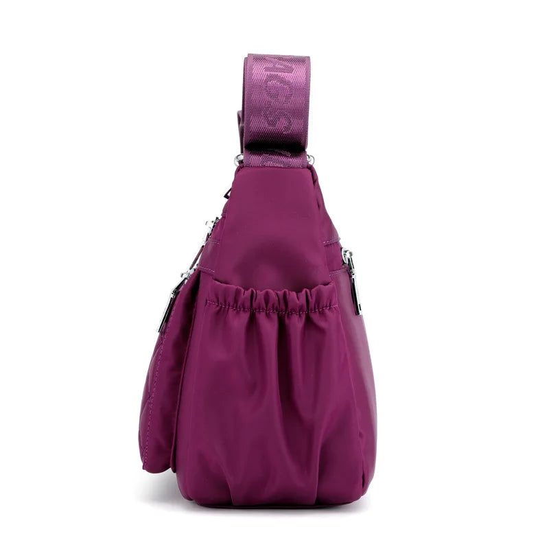 Bolso de hombro de nailon para mujer