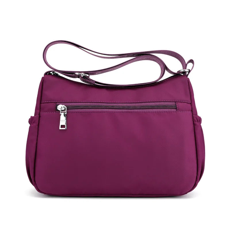 Bolso de hombro de nailon para mujer