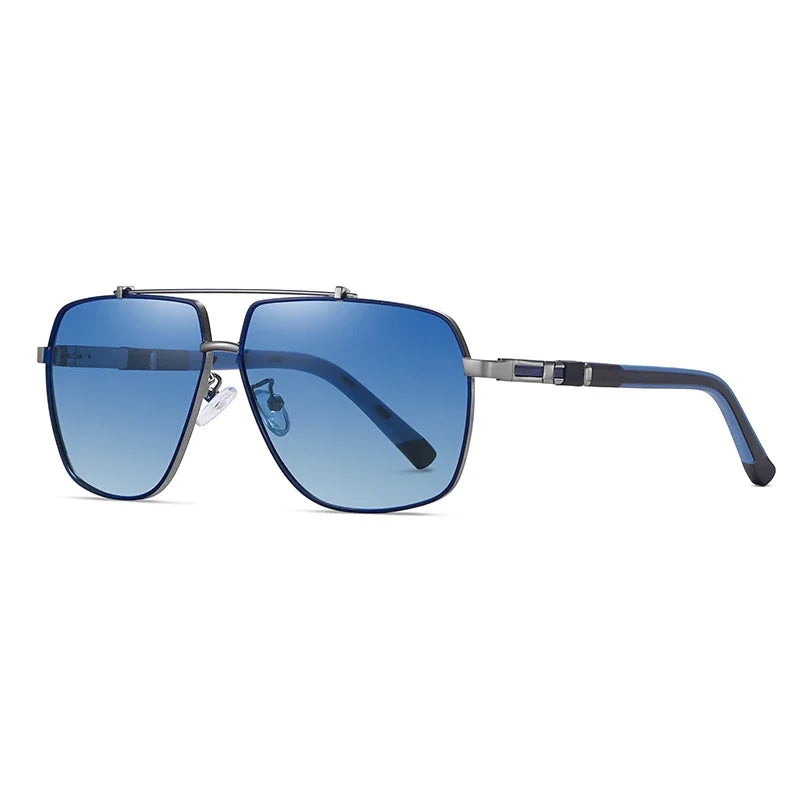 Gafas de sol polarizadas cuadradas para hombre