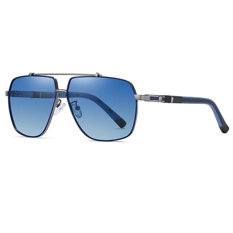 Gafas de sol polarizadas cuadradas para hombre
