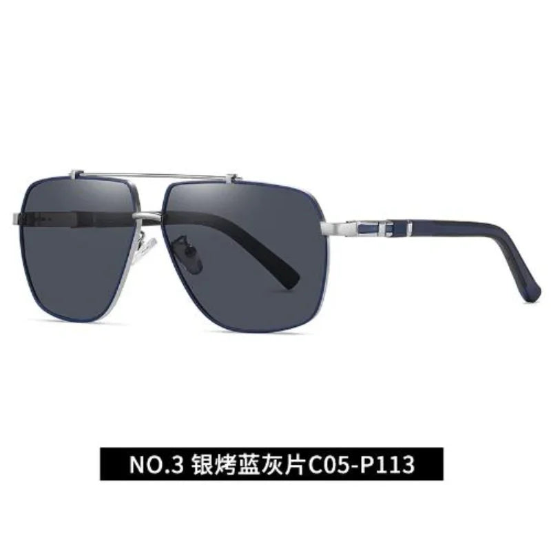 Gafas de sol polarizadas cuadradas para hombre