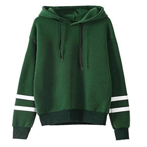 Sudadera con capucha de otoño para mujer, estilo holgado de manga larga