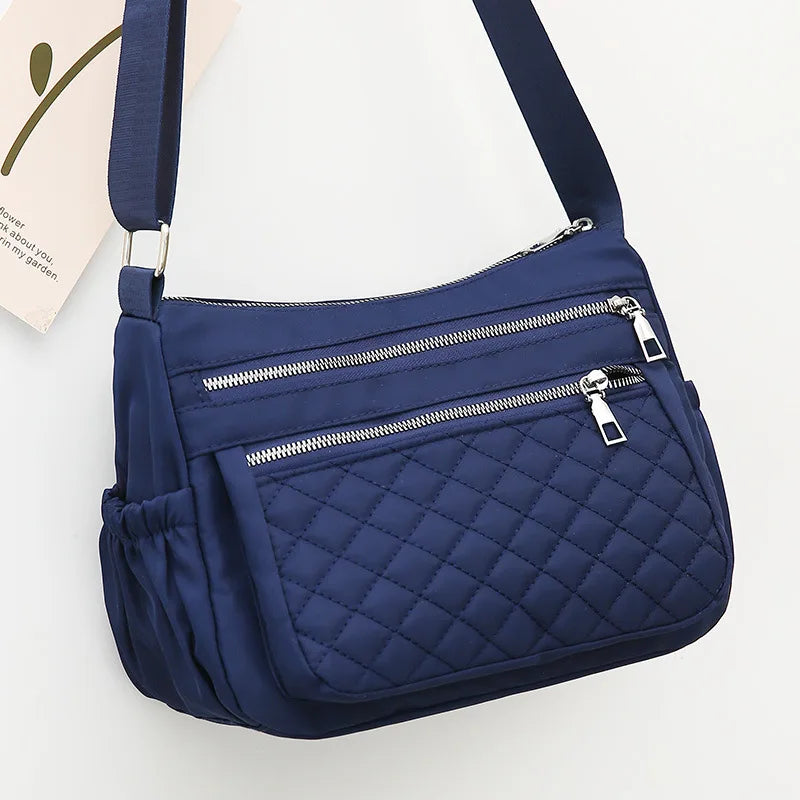 Bolso de hombro de nailon para mujer