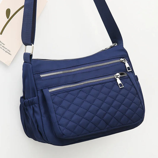 Bolso de hombro de nailon para mujer